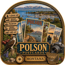 Polson Montana Postcards/Gifts