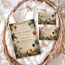 Wild Dino Forest Baby Shower