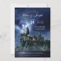 Harry Potter Hogwarts at Night Baby Shower