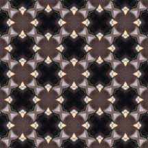 Black Squares and Brown Circles Pattern