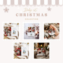 Blue Baby First Christmas