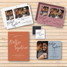 Better Together Photo Informal Save The Date