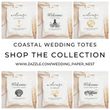 Destination Wedding Welcome Tote Bags