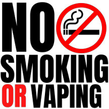 NO SMOKING STICKER