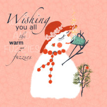 Christmas Wishes from Snowwomen