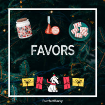 FAVORS   DOG CHRISTMAS Theme