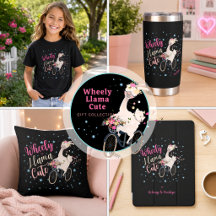 Wheely Llama Cute Gift Collection