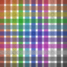 Rainbow Plaid