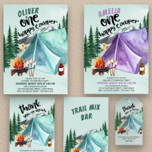 Camping Themed Birthday