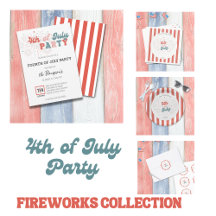 4th of July Party Fireworks Collection
