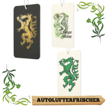 Lufterfrischer mit Steirer Wappen im Vintage Style