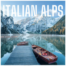 Italian Alps drive stickers