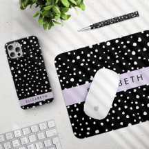 Dalmatian Dots, Purple - Home Decor Collection