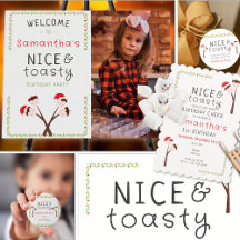 Nice Kids Christmas S'mores Marshmallows Party 