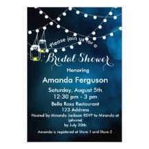 Bridal shower - romantic blue moon 