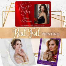 Foil Embossed Pageant Prints