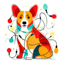 Retro Pet Havoc: Personalized Christmas Chaos