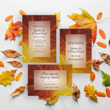 Shades of Autumn Wedding