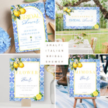 Italian Amalfi Bridal Shower