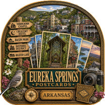 Eureka Springs Arkansas Postcards/Gifts