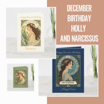  DECEMBER BIRTH FLOWER BIRTHDAYS