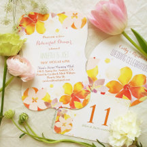 Garden Breeze Watercolor Floral Wedding