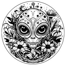 Cosmic Voyager   Extraterrestrial Alien Being 