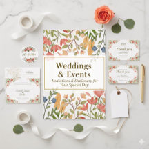 Weddings & Events | Elegant Invitations, Save The 