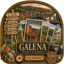 Galena Illinois Postcards/Gifts