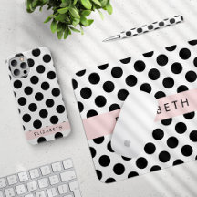 Polka Dots Pattern, Pink - Home Decor Collection