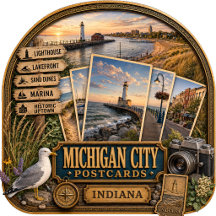Michigan City Indiana Postcards/Gifts