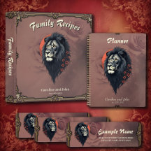 Strength and delicacy united, a black lion 