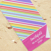 Striped Beach Towels