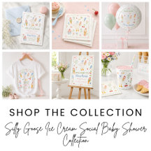 Silly Goose Ice Cream Social Baby Shower 
