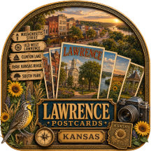 Lawrence Kansas Postcards/Gifts