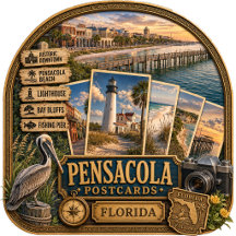 Pensacola Florida Postcards/Gifts
