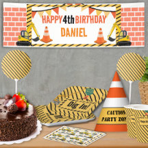 Construction Theme Birthday For Kids