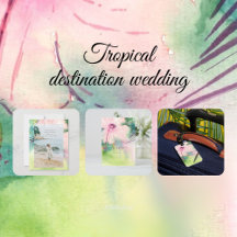 Tropical Destination Wedding