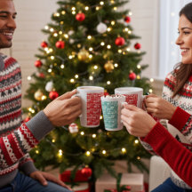 Santa's Jolly HO! HO! HO! Christmas Mugs