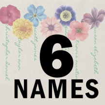 Flower Family (6 names)