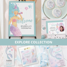 Under the Sea Mermaid Adventure Birthday Party