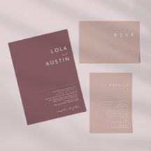 Dusty Boho   Purple and Rose Collection 