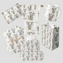 Little Safari Friends Cute Watercolour animals