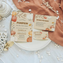 Pumpkin Baby Shower Collection