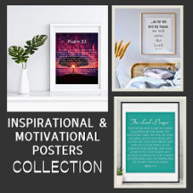 Inspirational Bible Verse Posters