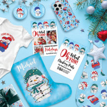 Festive Snowmen's Winter Wonderland Collection