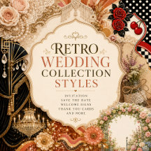 Retro Wedding Collection Styles