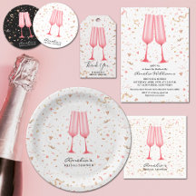 BRUNCH BUBBLY CONFETTI BRIDAL SHOWER COLLECTION
