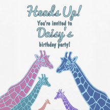 Giraffe Tower Birthday 