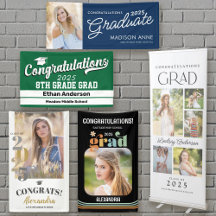 Graduation Banners to Congratulate the Graduate